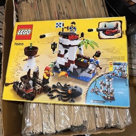 Lego 70410 retired HTF NEW Pirates SOLDIERS OUTPOST squid crab british cannon