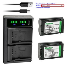 Kastar Battery LTD2 Charger for Panasonic Lumix DMC-LC1, Lumix DMC-LC1B Camera