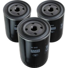 3x Original MANN-FILTER ÖlFILTER für Arbeitshydraulik W 940 (10) 