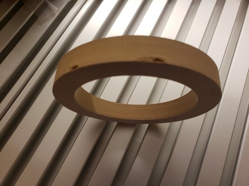 1/2" MDF Lautsprecher Abstandshalter für Focal Flachs EVO 3" PS 165 F3E Komponentenset - Bild 2 von 5