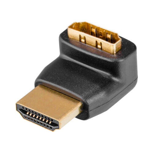 HDMI Winkel Adapter HB-Digital - 90° Grad gewinkelt - HDMI Stecker  HDMI Buchse - Bild 5 von 6