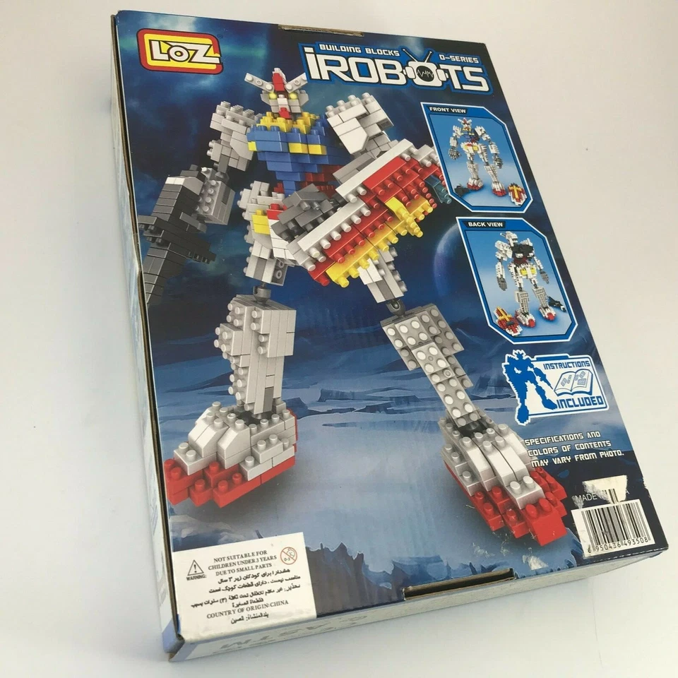 LOZ 440 pcs 3D Building Blocks iRobots Toy Ages 9+ D Series Diamond Blocks 9350 - Image 4 of 4