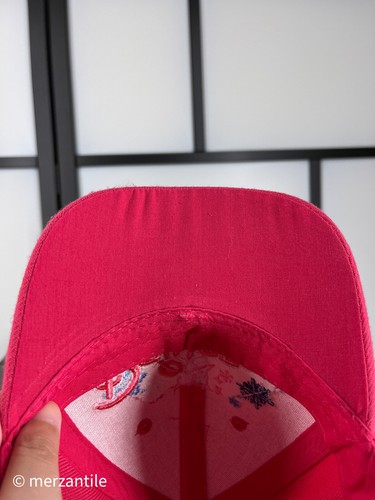 Disney Hat Cap Strap Back Youth Pink Embroidered Princess Floral Snowflakes E - Picture 10 of 11