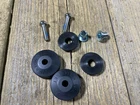 VINTAGE BIKE BICYCLE WIRE ROLLER PARTS X2 SETS AND HARDWARE
