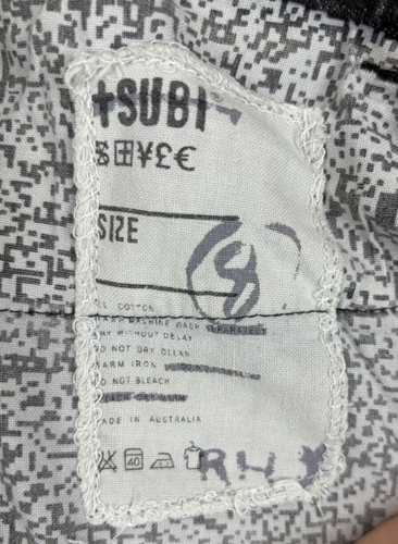 Tsubi Ksubi Jeans Womens Size 8 Black Denim Mid Rise Skinny Lean Bean - Picture 16 of 16