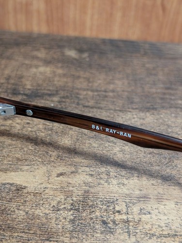 VINTAGE RAY BAN BL GATSBY STYLE 6 ACETATE SUNGLASSES MADE IN USA WO941 #443 - Imagen 9 de 14