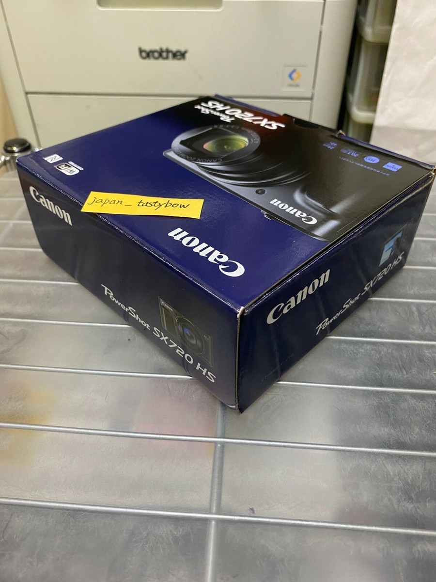 Canon digital camera PowerShot SX720 HS black optical 40x zoom PSSX720HSBK