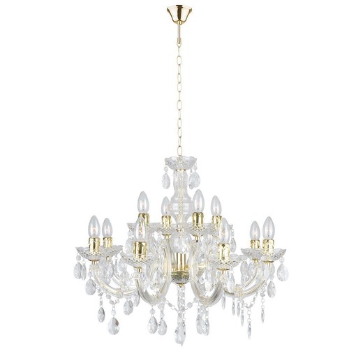 Litecraft Marie Therese Chandelier & Wall Light Multi Arm - 8 Colours - Picture 13 of 154