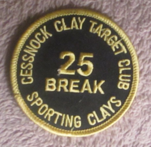 Cessnock Clay Target Club Patch - 3 1/8" x 3 1/8"