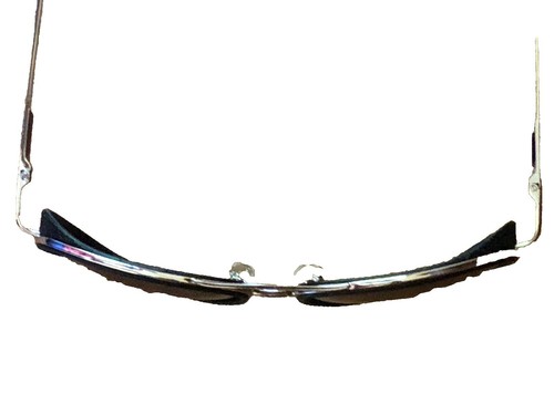 Sumato Sonnenbrille Fashion Wear silber schwarzes Gestell verspiegelte Gläser neu ohne Etikett - Bild 6 von 7