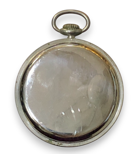Vintage IWC Schaffhausen 24-Hour Open Face Pocket Watch-For Parts/Restoration - Picture 15 of 23