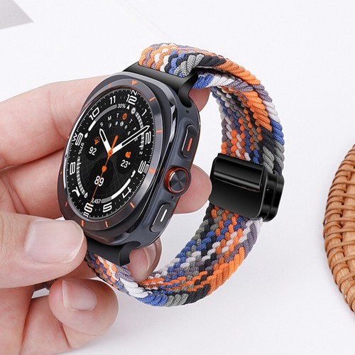For Samsung Galaxy Watch Ultra Strap 47mm Magnetic Nylon Braided Sport Bracelet* - Picture 6 of 33