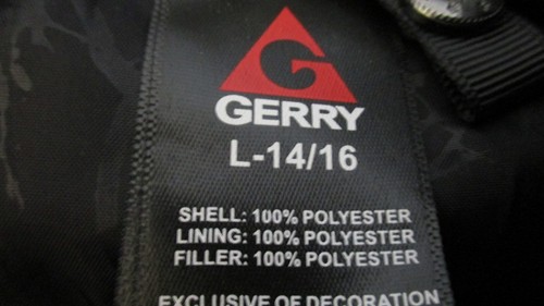 GERRY~Gray White Black HOODED WINTER JACKET COAT~Boys Large - Picture 4 of 4