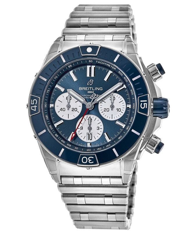 Новые мужские часы Breitling Super Chronomat с автоматическим хронографом AB0136161C1A1