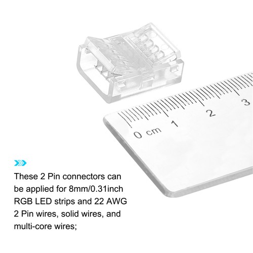 5pcs RGB LED Light Strip Connectors LED Adapter Connectors (5 Pin, 12mm) - Picture 4 of 4