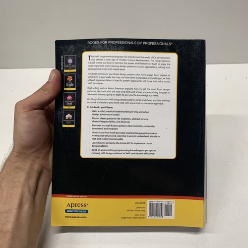 Pro Design Patterns in Swift - Paperback Adam Freeman(Au 2015l B10 - Bild 4 von 6