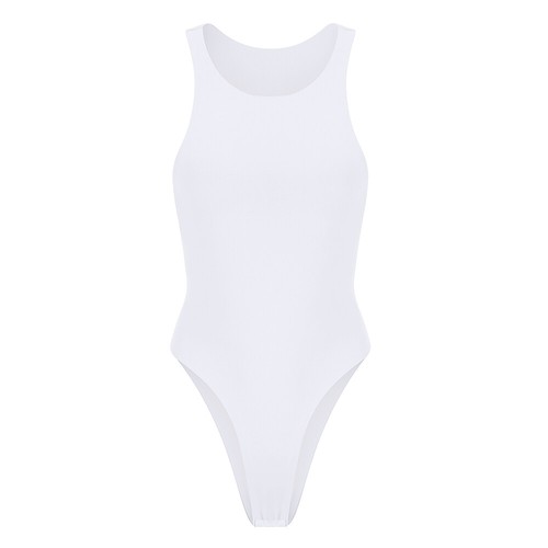 Women Sculpting Bodysuit Tummy Control Seamless Thong Shapewear Full Body Shaper - Picture 20 of 27