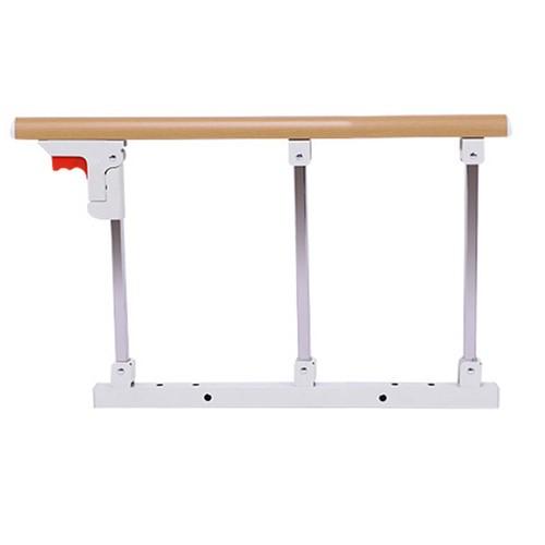 Folding Bed Rail for Elderly Assist Handrail Bed Guard Railings Bedside Grab Bar - Picture 4 of 6