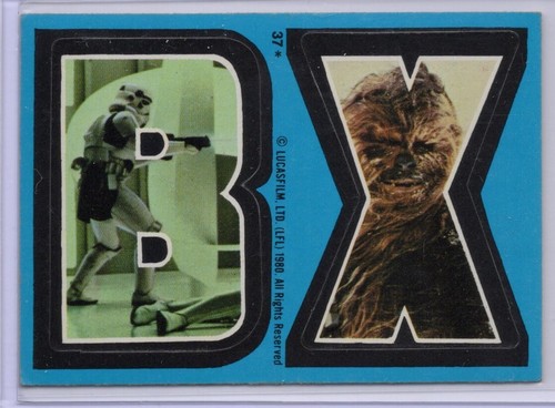 1980 Star Wars Empire Strikes Back Aufkleber - Wählen Sie Ihren Sticker - Vervollständigen Sie Ihr Set - Bild 6 von 35