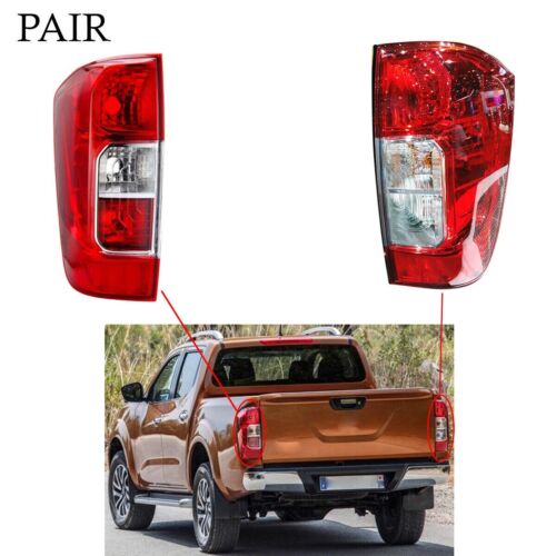 Pair Rear Tail Light Lamp For Nissan Navara NP300 Pickup Truck 2016-2017 RH & LH - Picture 3 of 8