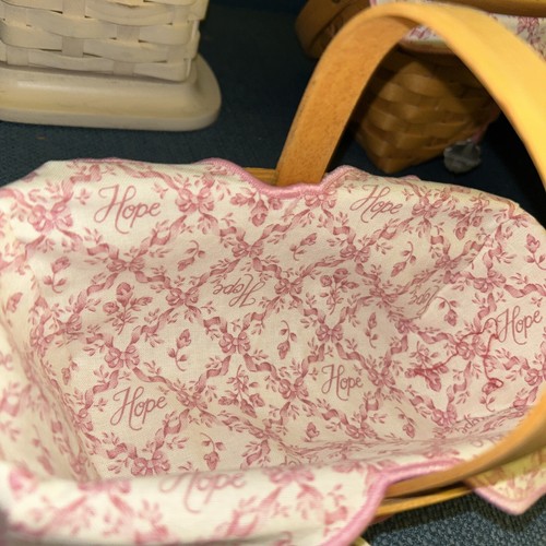 Longaberger Horizon of Hope Basket Lot Set Of 3 - Picture 7 of 15