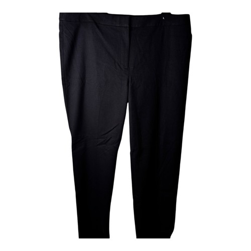 Talbots Größe 18 schwarze Hose spitz zulaufende Tasche Stretchfutter nur chemische Reinigung. Neu - Bild 3 von 11
