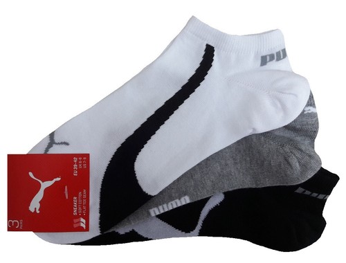 PUMA Lifestyle Sneaker Füßlinge - Baumwoll Sneaker Socken Retro Style Unisex - Bild 25 von 36