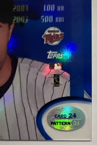 Todd Walker 1998 Topps Tek Card #24 Pattern #61 Minnesota Twins ESE - Picture 3 of 3