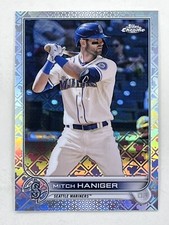 Mitch Haniger 2022 Topps Chrome Logofractor Edition #99 Mariners Trading Card