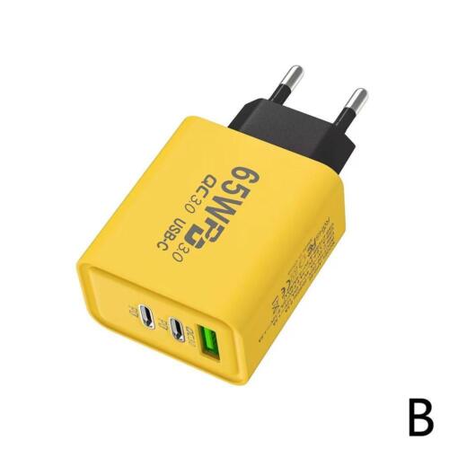 3 Ports PD25W+USB15W USB-C PD Type C EU/US Plug Wall Charger Power Adapter - Picture 11 of 12