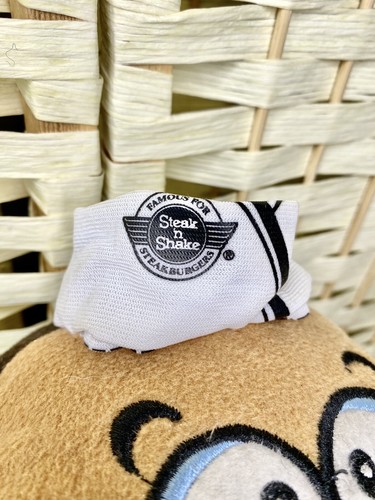 Steak-N-Shake SIZZLE Hamburguesa Peluche Relleno Promoción 12" Con Etiqueta 2016 - Imagen 5 de 11