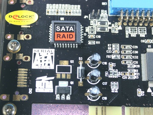 DeLock 2x SATA 1 x IDE RAID Adapter PCI Karte Via Controller Card VT6421A+Softw. - Bild 10 von 16