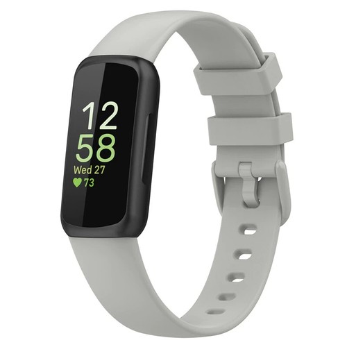 Per Fitbit Inspire 3 Cinturino Orologio Cinturino Silicone con Fibbia in Metallo - Foto 11 di 52