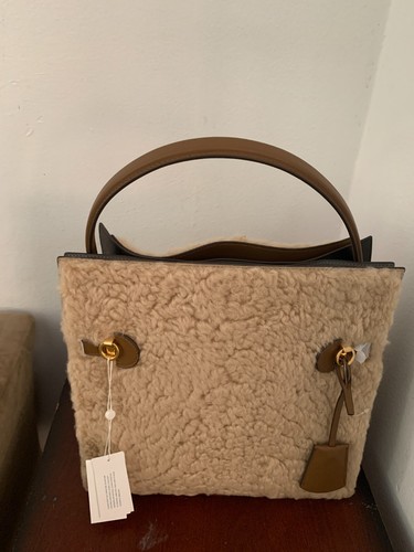 Tory Burch Lee Radziwill Doppia Borsa 100% Pecora/Camoscio con Sacchetto Polvere - Foto 5 di 12