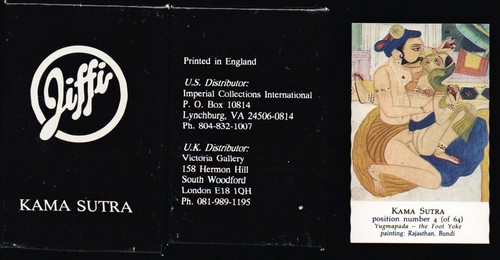 Kamasutra - Komplettes 64 Karten Factory Trading Card Set [Jiffi]