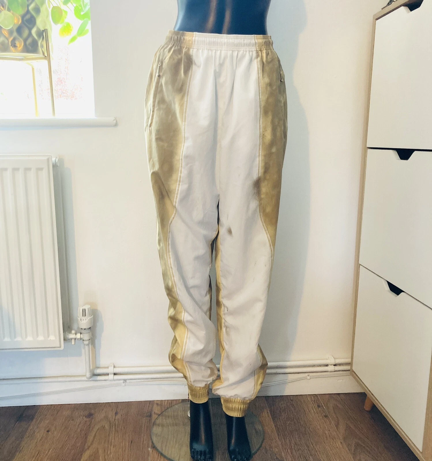 Triumph International Vintage 90s Graffiti Shell Pants S
