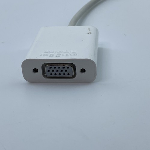 Genuine OEM Apple VGA Display Adapter for iPod iPad A1368 30-pin Video Dongle  - Picture 3 of 5