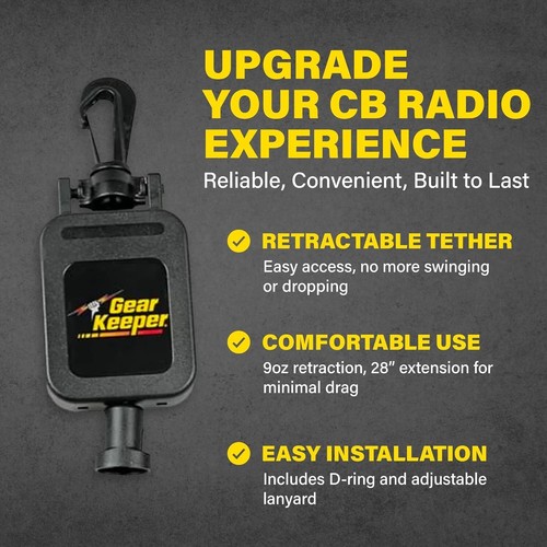 Hammerhead Retractable Microphone Holder - Lightweight, Adjustable & Reliable - Zdjęcie 4 z 8