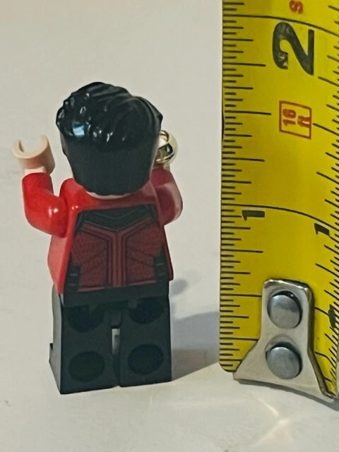 Lego Minifigure vtg mini figure building blocks Ninjago Ninja red wizard super - Image 3 of 4