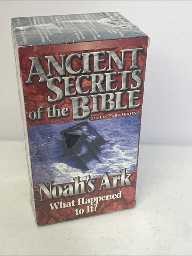 Ancient Secrets of the Bible: Noah's Ark VHS 3 Video Series New/Factory Sealed - Picture 4 of 9