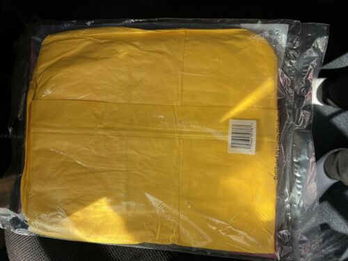 Multi Purpose Yellow Coveralls 1 Size Fits Set If Two Coveralls - Picture 2 of 2