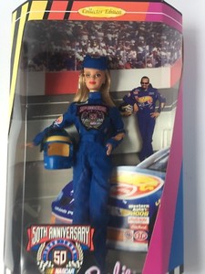 50th anniversary nascar barbie