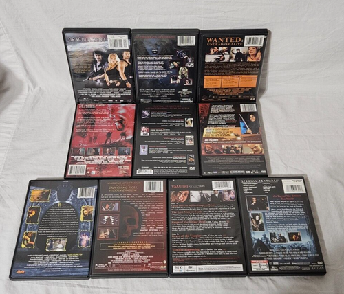 Used DVD Lot. Horror. Vampires, Dracula 3000 & More! Zombies. Werewolf. Vlad. - Imagen 3 de 3
