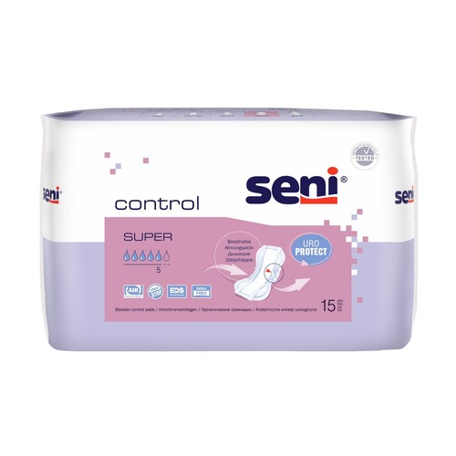 Seni Control 15 Stück Inkontinenzeinlage Inkontinenzhilfe Inkontinenzwindel - Bild 14 von 14