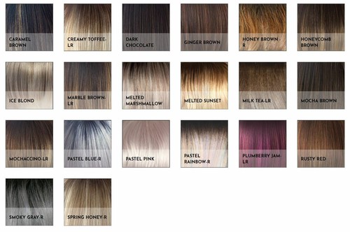 Peluca LAYLA de RENE OF PARIS, *¡TODOS LOS COLORES!* Parte delantera y mono de encaje, nuevo - Imagen 8 de 29