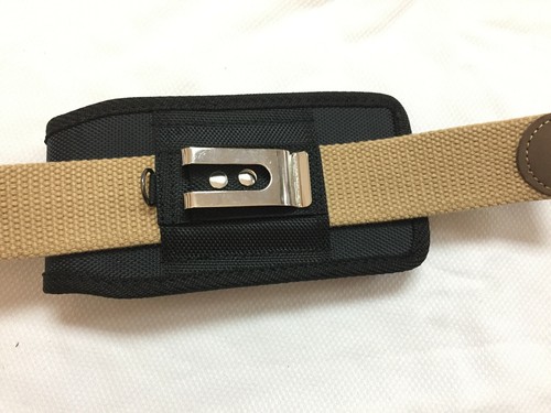 VERTICAL NYLON HOLSTER BELT CLIP POUCH CASE FOR SAMSUNG GALAXY NOTE 20 /20 ULTRA - Picture 9 of 10