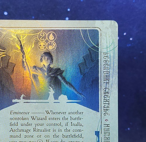 MTG Inalla Archmage Ritualist 1639 Mythic Foil Rovina Cai 2024 Secret Lair Drop - Picture 11 of 13