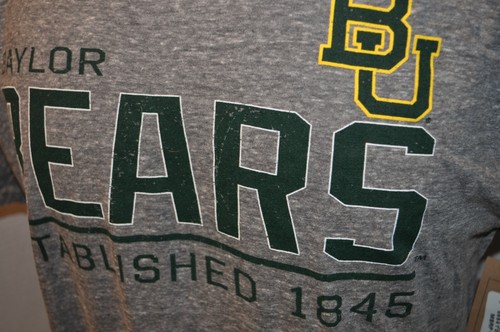 Camiseta gris Baylor University BU Bears NCAA escuela universidad para hombre XL N con etiqueta - Imagen 6 de 7
