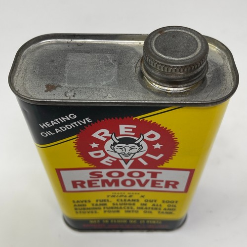 Removedor de hollín Red Devil de colección triple X lata de aceite 16 oz. Pinta NUEVA lata de gas y aceite - Imagen 8 de 8