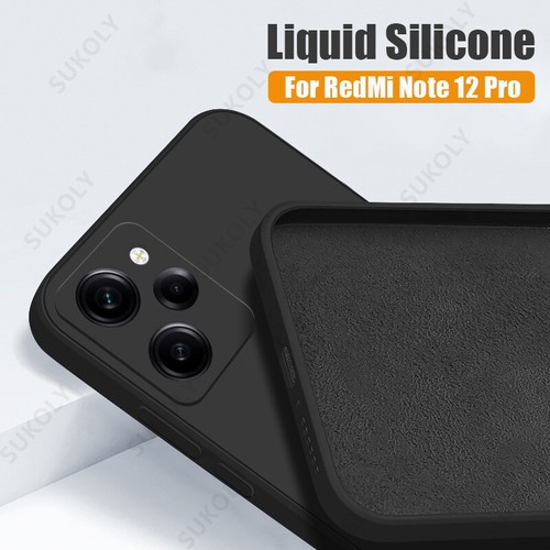 Liquid Silicone Case For Xiaomi Redmi Note 12 11 10 9 8 Pro K40 Shockproof Cover - Picture 25 of 35